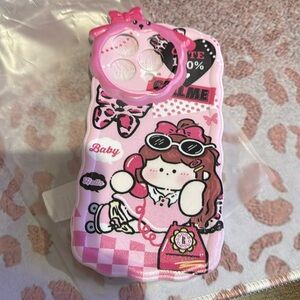 iPhone 13 Pro decorative case. So cute. Anime style. Flexible. New in bag